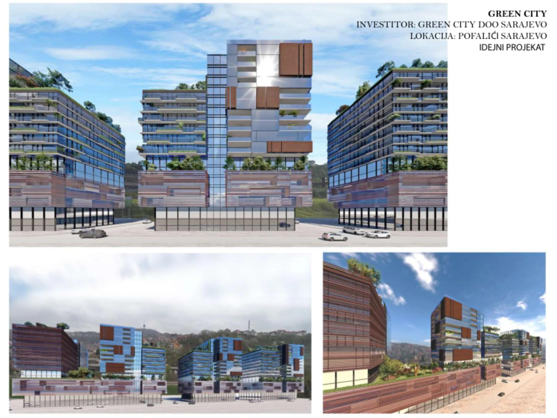 Projektna tabla Green City
