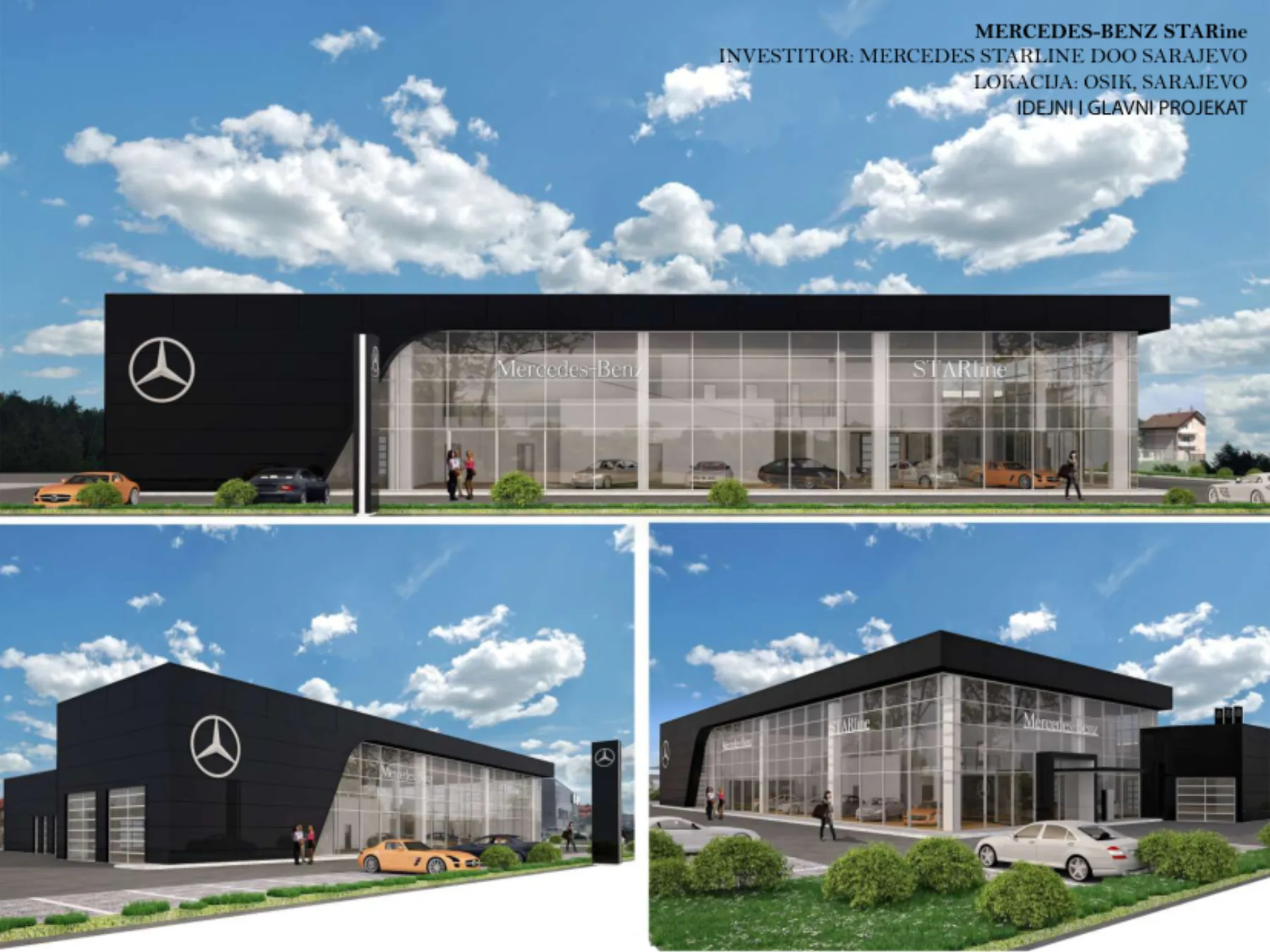 Projektna tabla Mercedes-Benz Starline